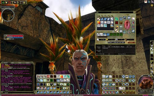 The Joys of in-game chat. Evus, regular team-mate, messaging me by mistake