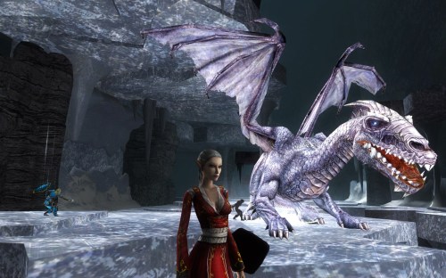 It wouldn't be Dungeons & Dragons without... Blisse Snowblush - my final incarnation, in Misery's Peak, Korthos