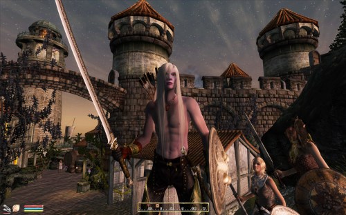 Definitely not vanilla - Oblivion pimped to high heaven