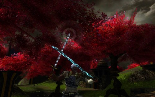 Good Elven chain don't come cheap, nor quality bastard swords. Yardley "the scissors" Bruce in the Necropolis, from later times