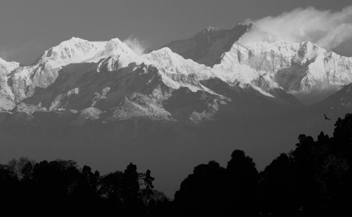 Katchenjunga from Darjeeling 