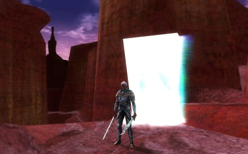 Dimension door in the desert