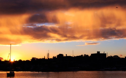 Glebe point sunset 2