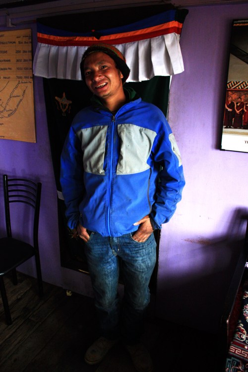 Troubled young Nepali