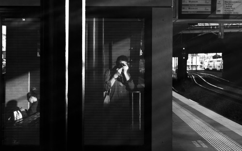 Newtown station selfie 2