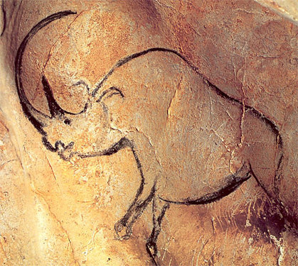 Chauvet cave rhino