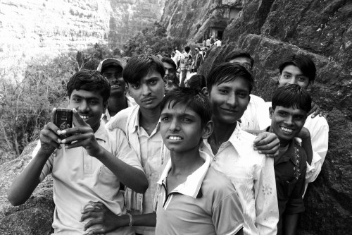 Ajanta Caves, India, January 14, 2013