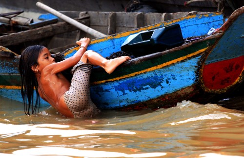 Chong Kneas Floating Village, Cambodia, June 26, 2009