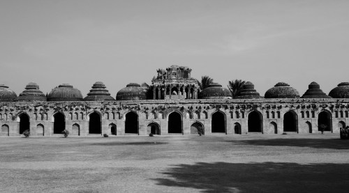 3695 Elephant stables, Hampi