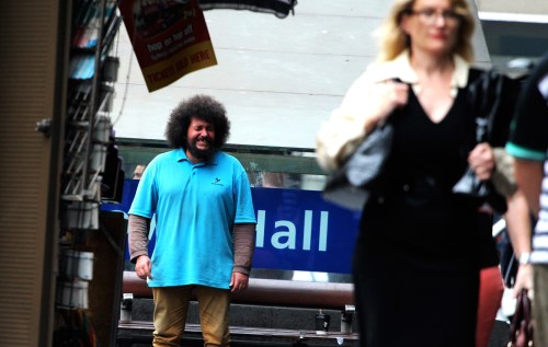 1299 Drama at Town Hall station