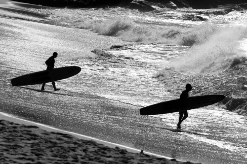 2857 Bronte morning B & W