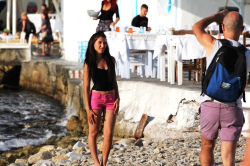 Venice of Mykonos, Greece, September 25, 2013