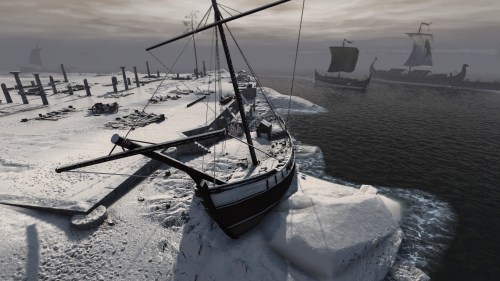 My favourite shot - the harbour of Camulodunum