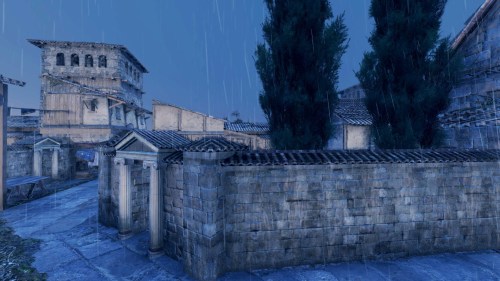 A remnant of the classical style, still largely present in western cities