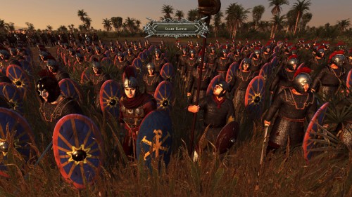 Honorius, the Conqueror, campaigning in the marshes of the Nile