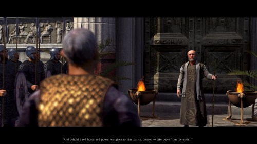 And behold, a slightly silly narrative of apocalypse...