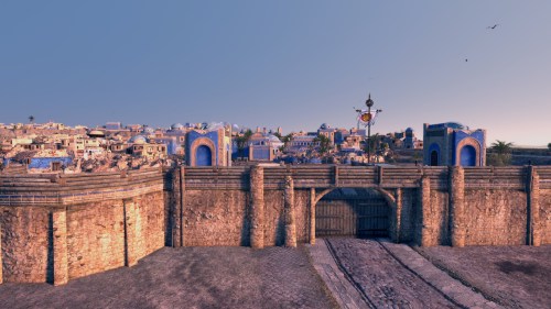 Gates and broken towers