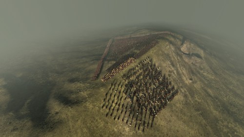 Using terrain wisely - Facing the Huns, you really better get it right. A Heroic Victory was here enjoyed : )