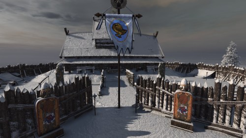 The chieftain's longhouse