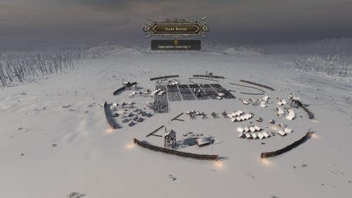 A barbarian circular fort