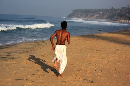Varkala Beach, Kerala, December 24, 2012